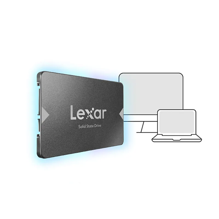 حافظه SSD اینترنال 128گیگابایت Lexar مدل NS100 Lexar NS100 SSD 128GB